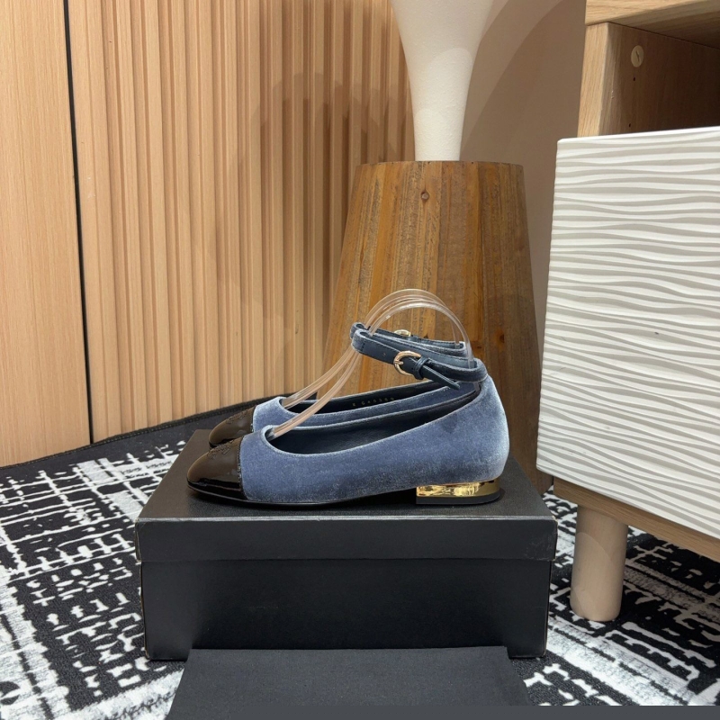 Ch*el flat shoes